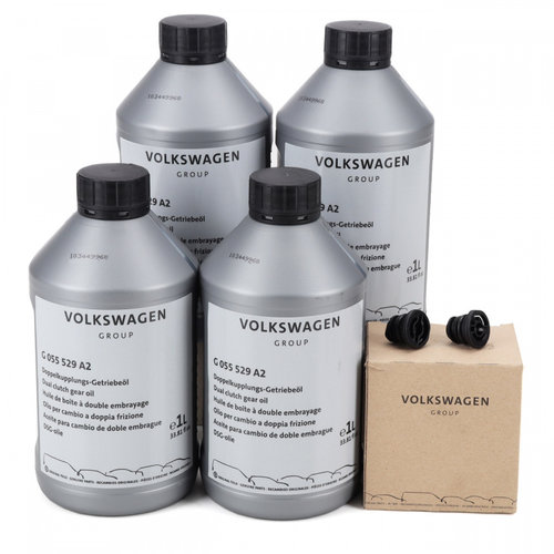 Set 4 Buc Ulei Transmisie Automata Oe Volkswagen Ambreiaj Dublu DSG 1L G055529A2 + Set 2 Buc Buson +...