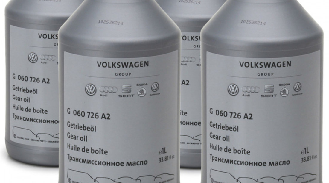 Set 4 Buc Ulei Transmisie Manuala Oe Volkswagen 1L G060726A2