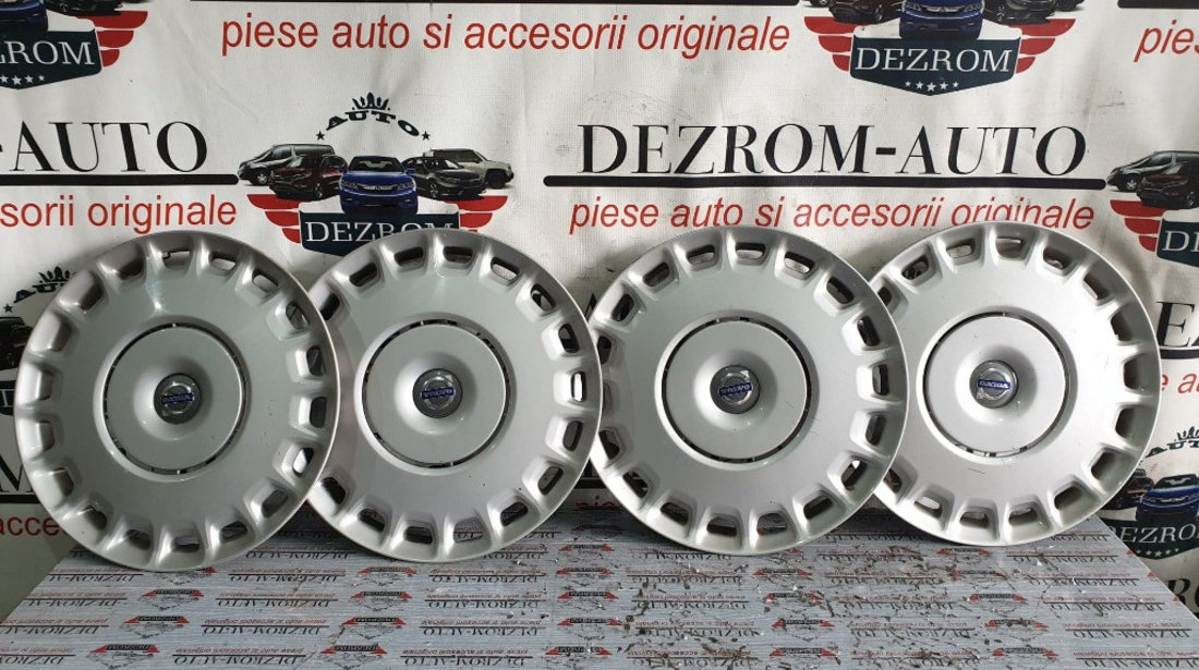 Set 4 capace roti 16 inch originale Volvo C30 cod piesa : 30760330