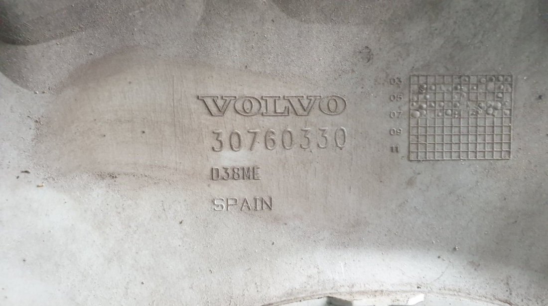 Set 4 capace roti 16 inch originale Volvo C70 cod piesa : 30760330