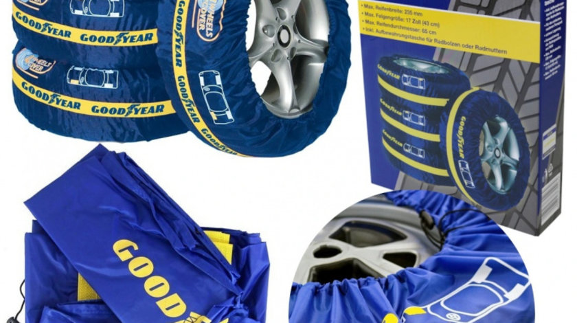 Set 4 Huse Pentru Depozitare Anvelope Auto Goodyear 75526