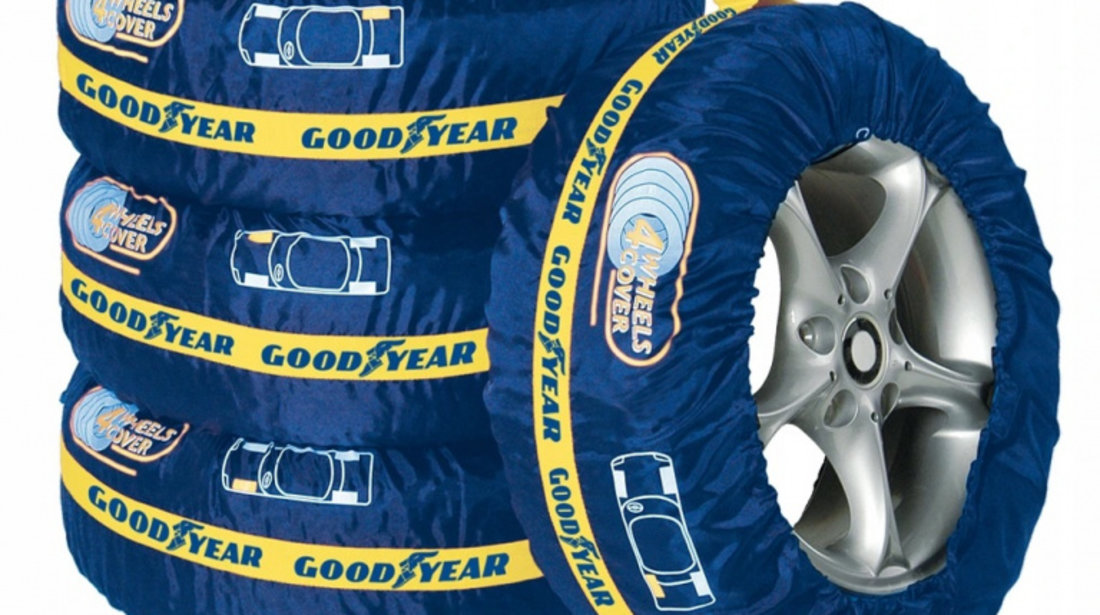 Set 4 Huse Pentru Depozitare Anvelope Auto Goodyear 75526