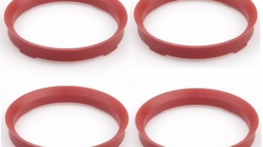 Set 4 inele centrare 73,1 / 66,4 BMW Chrysler Mercedes Mini