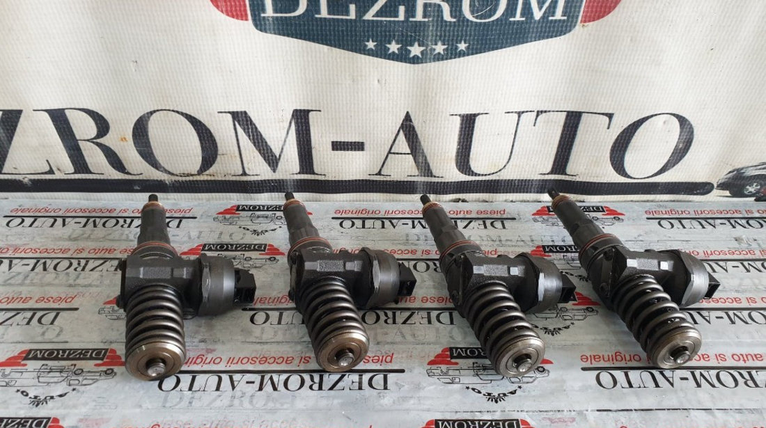 Set 4 injectoare Seat Ibiza 1.9 TDi 101 cai motor ATD cod piesa : 038130073AJ