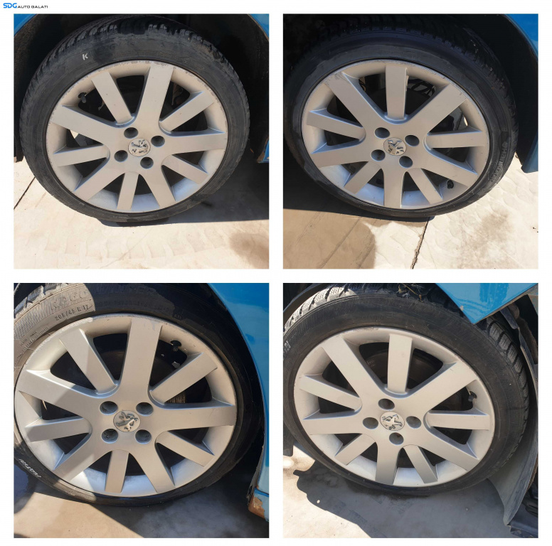 Set 4 Jante Aliaj 205 45 17 R17 Peugeot 307 2001 - 2008 [K6578]