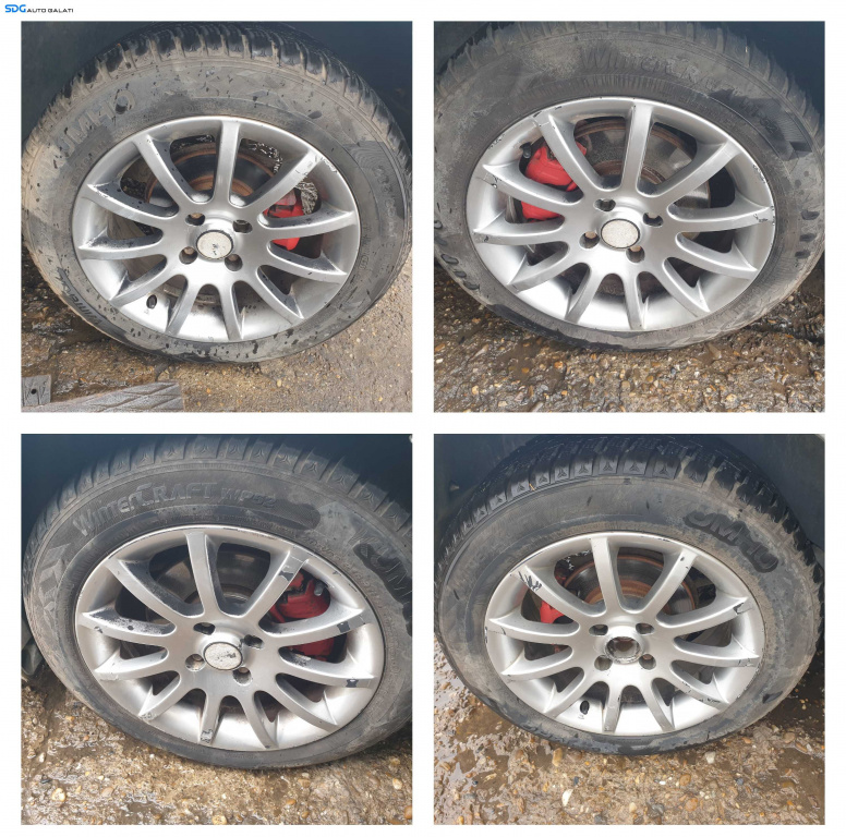 Set 4 Jante Aliaj 205 55 16 R16 Citroen C4 Coupe 2 Usi 2004 - 2012 [K5993]