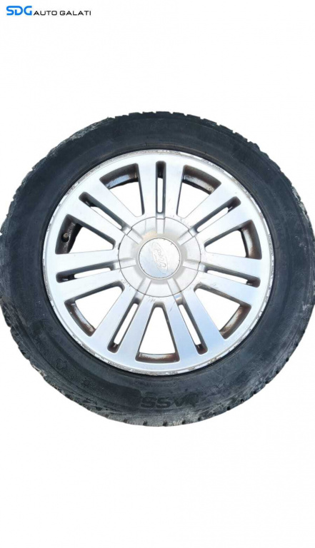 Set 4 Jante Aliaj 205 55 R16 6.50Jx16H2 ET52.5 Ford Mondeo MK3 2000 - 2007 Cod 3M51-GB [M9011]