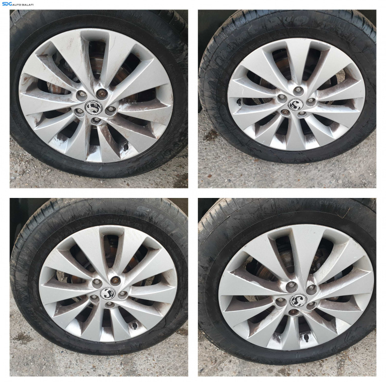 Set 4 Jante Aliaj 235 55 18 R18 Opel Antara 2006 - 2016 [K1217]