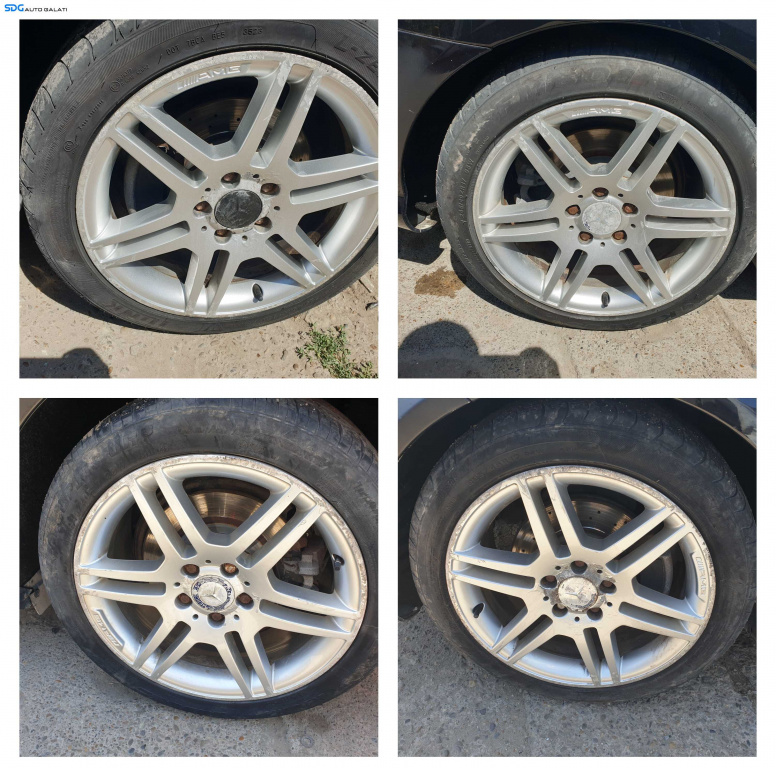 Set 4 Jante Aliaj 245 40 17 R17 si 225 45 17 ZR17 AMG Mercedes Clasa C Class W204 2007 - 2014 [K6222]