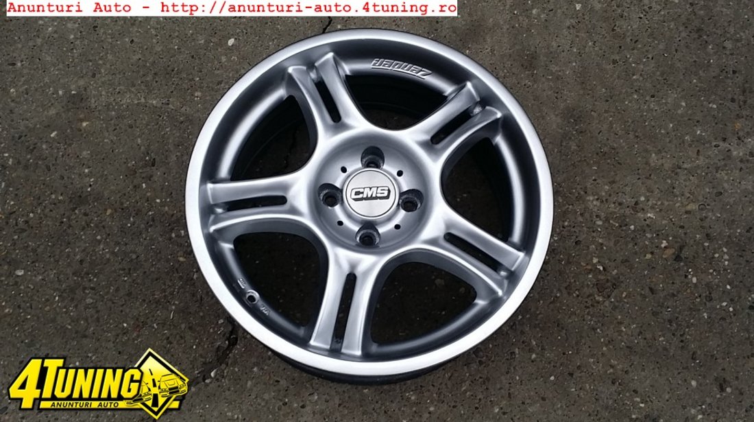 Set 4 jante aliaj CMS pe 16 4x100 compatibile cu Volkswagen si Opel