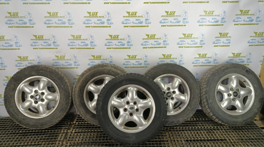 Set 4 jante aliaj cu anvelope 215/65/R16 plus roata de rezerva Land Rover Freelander [facelift] [2003 - 2006] 2.0 td4 204D3