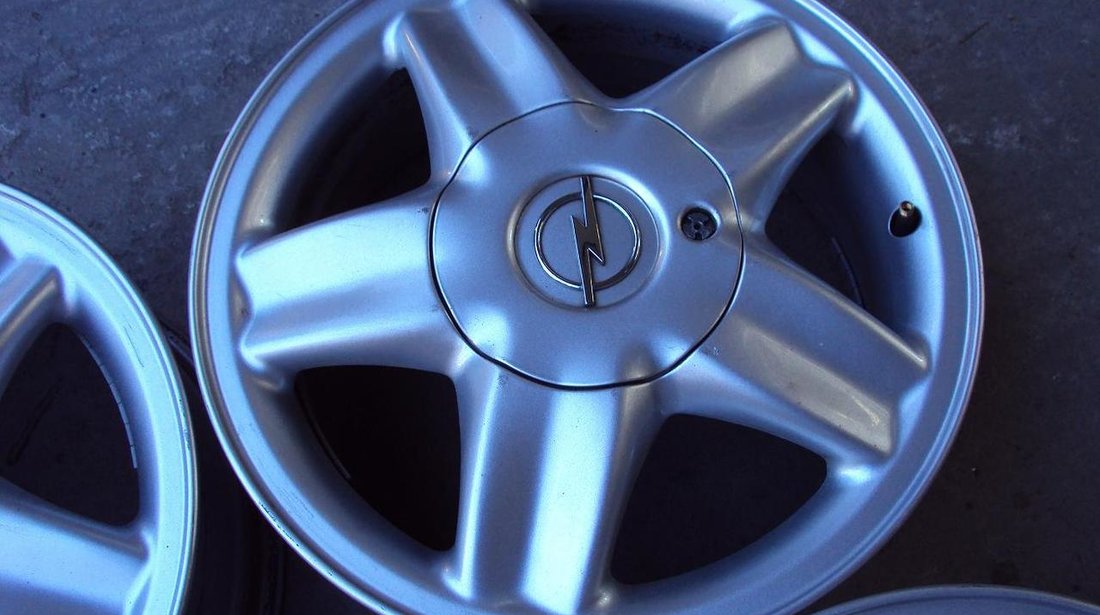 Set 4 jante aliaj opel originale 5x110 pe 15 inch