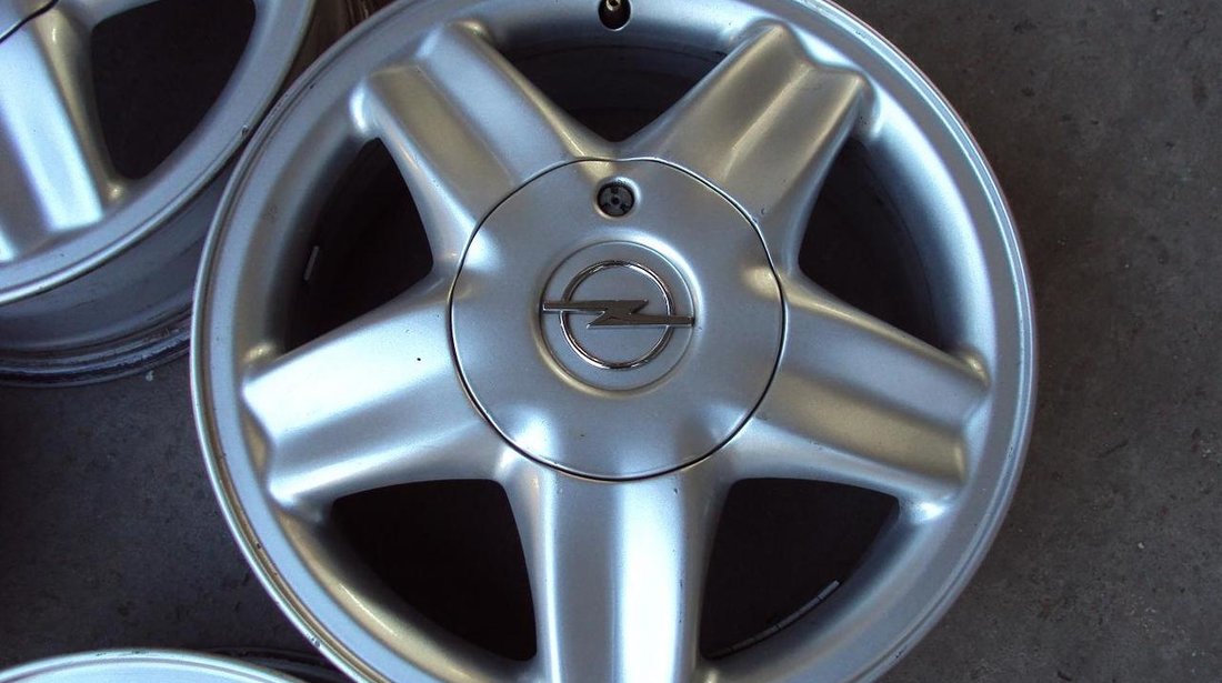 Set 4 jante aliaj opel originale 5x110 pe 15 inch