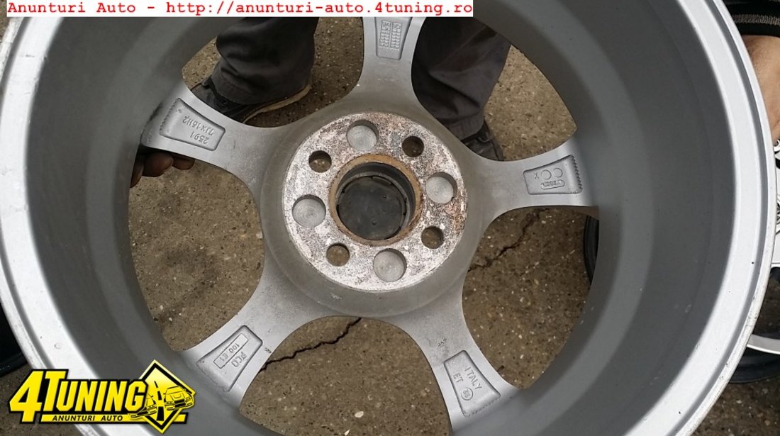 Set 4 jante aliaj pe 16 4x100 compatibile cu Volkswagen si Opel