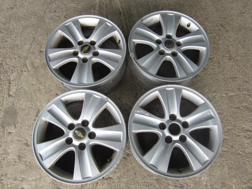 SET 4 JANTE ALIAJ R16 / 16x6.5J ET46 GMDAT CHEVROLET CAPTIVA FAB. 2006 - 2014 ⭐⭐⭐⭐⭐