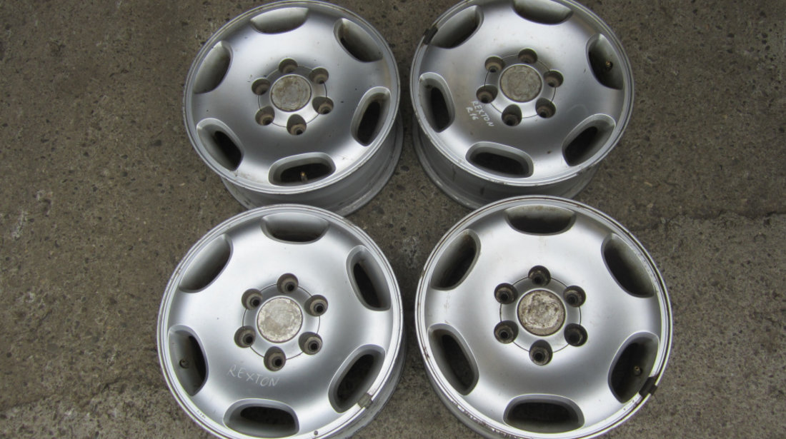 SET 4 JANTE ALIAJ R16 / 16X7JJ ET43 SSANGYONG REXTON 4x4 FAB. 2002 - 2006 ⭐⭐⭐⭐⭐