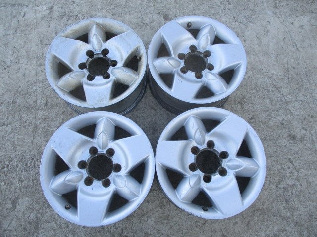 SET 4 JANTE ALIAJ R16 7J ET25 NISSAN TERRANO 2 4X4 FAB. 1999 - 2007 ⭐⭐⭐⭐⭐