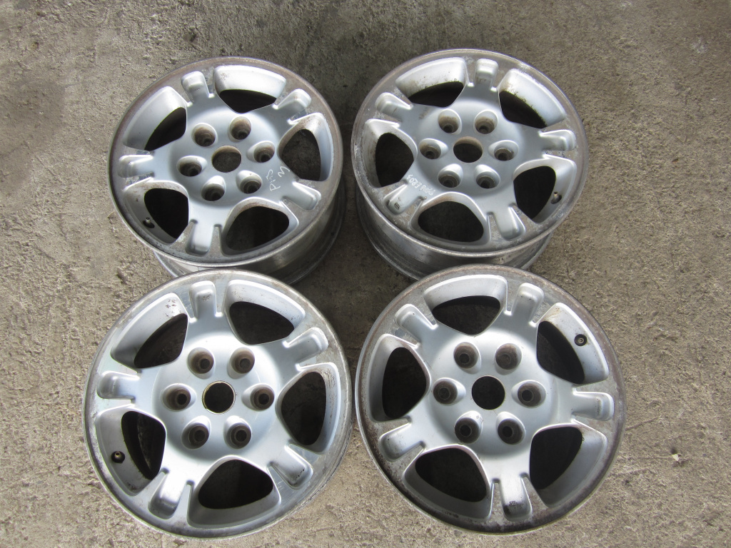 SET 4 JANTE ALIAJ R16 / J16x7JJ ET46 MITSUBISHI PAJERO SHOGUN III 4X4 FAB. 1999 – 2007 ⭐⭐⭐⭐⭐