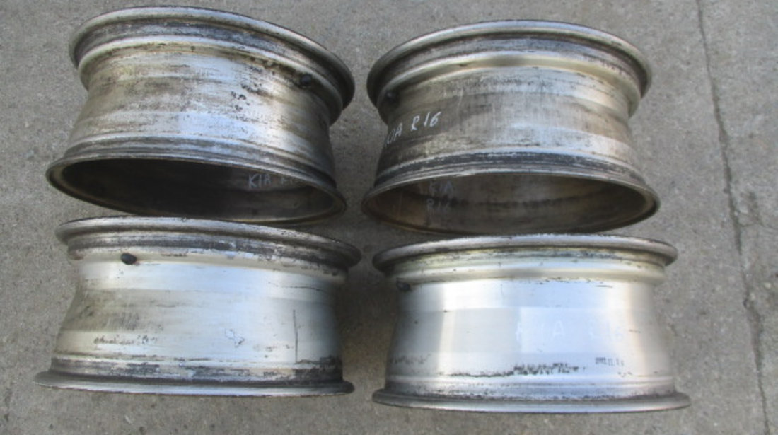 SET 4 JANTE ALIAJ R16 / T16x7JJ / E16x7JJ ET45 COD 52910-3E580 KIA SORENTO 1 FAB. 2002-2009 ⭐⭐⭐⭐⭐