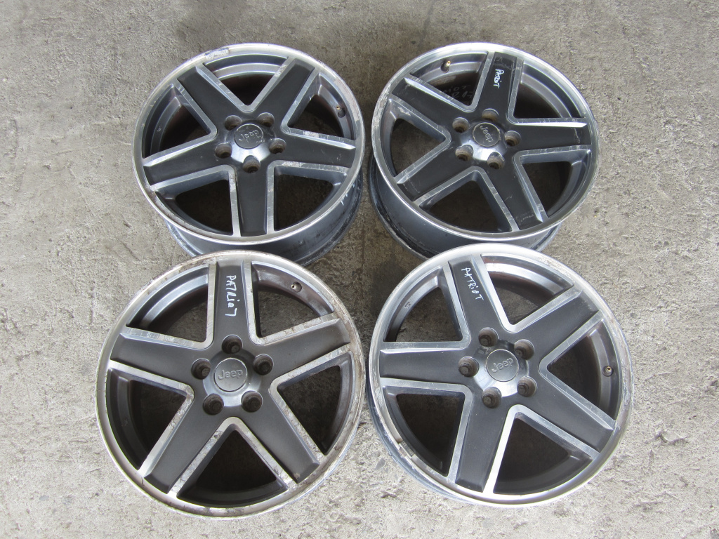 SET 4 JANTE ALIAJ R17 / 17x6.5J+39MM JEEP PATRIOT 4x4 FAB. 2006 - 2017 ⭐⭐⭐⭐⭐