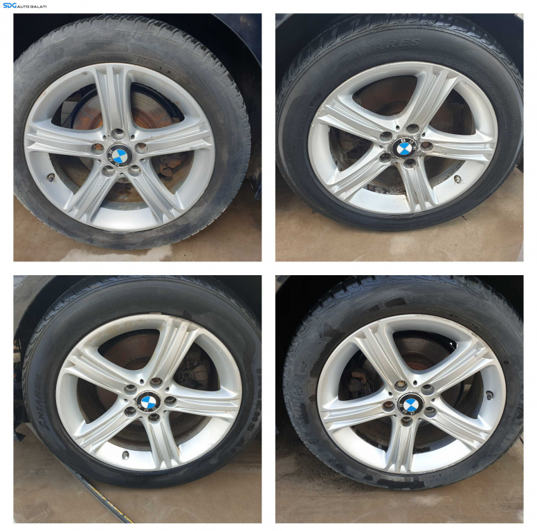 Set 4 Jante Aliaj Style 416 225 50 17 R17 BMW Seria 3 F30 F31 2011 - 2019 [K6670]