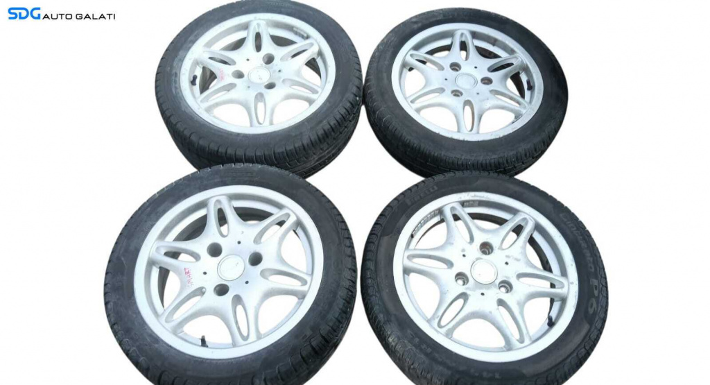 Set 4 Jante Roti Aliaj 145 65 R15 si 175 55 R15 Smart Fortwo 1998 - 2006 [M8968]