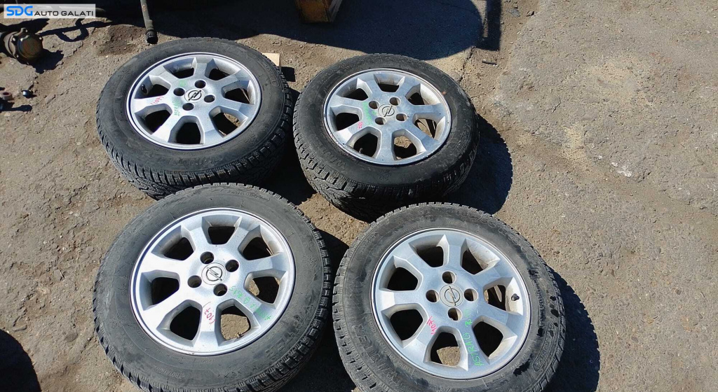 Set 4 Jante Roti Aliaj 185 65 15 R15 Opel Corsa C 2000 - 2006 [M8059]