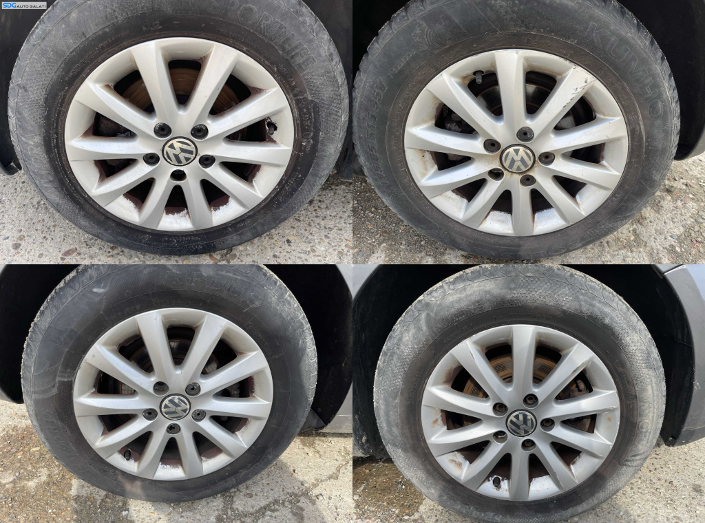Set 4 Jante Roti Aliaj 195 65 15 R15 5x121 VW Passat B5 1997 - 2001