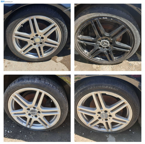 Set 4 Jante Roti Aliaj 2 Latimi AMG 235 40 18 R18 si 255 35 18 R18 Mercedes CLA W176 C117 2013 - 201...