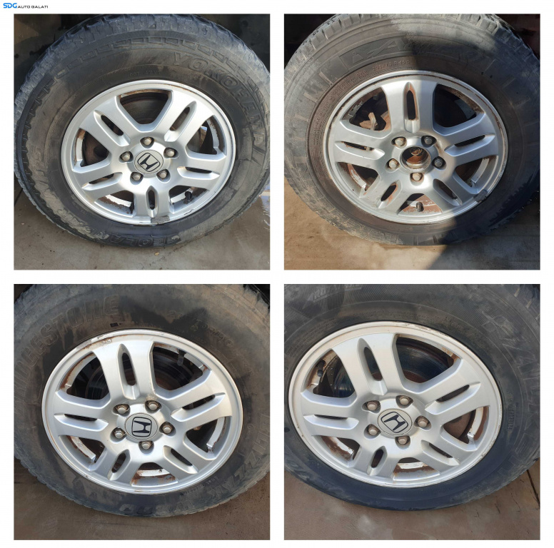 Set 4 Jante Roti Aliaj 205 70 15 R15 Honda CR-V 2002 - 2006 [K6995]