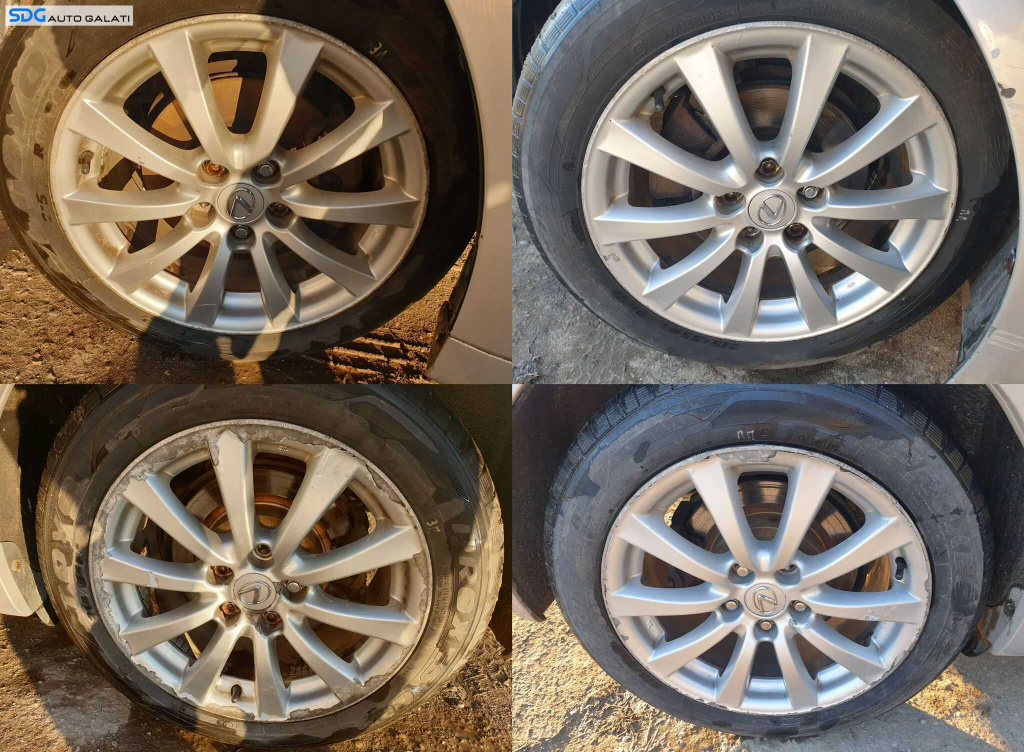 Set 4 Jante Roti Aliaj 215 55 17 R17 Lexus S140 S160 GS 300 430 1993 - 2004 [C0669] [C0670]