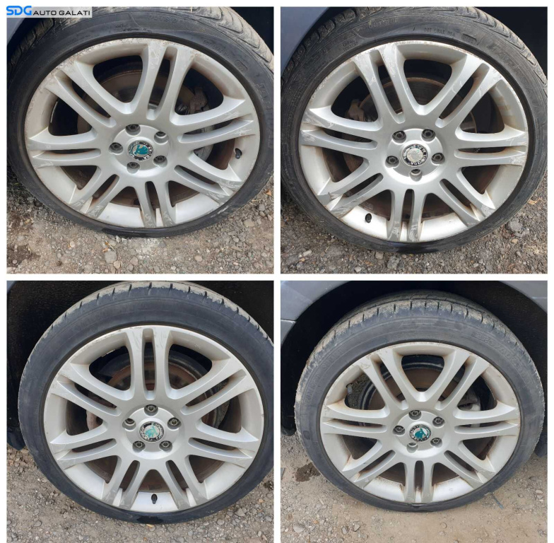 Set 4 Jante Roti Aliaj 225 40 18 R18 5x112 Seat Toledo 3 2005 - 2009 [1157]