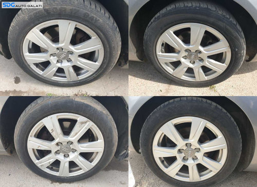 Set 4 Jante Roti Aliaj 225 50 17 R17 5x112 Seat Altea 2004 - 2013 Cod 4F0601025CB [C4707]