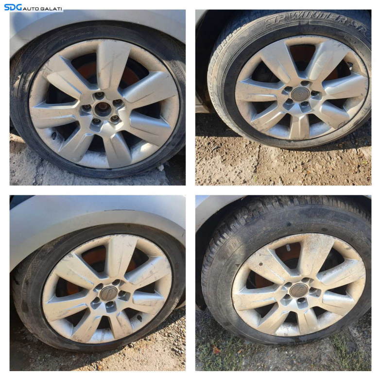 Set 4 Jante Roti Aliaj 225 55 17 R17 5x112 Skoda Octavia 2 2004 - 2013 [C9798]