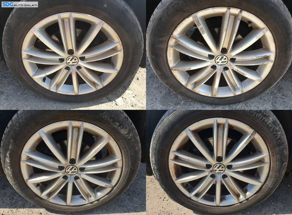 Set 4 Jante Roti Aliaj 235 50 18 R18 5x112 Seat Toledo 3 2005 - 2009