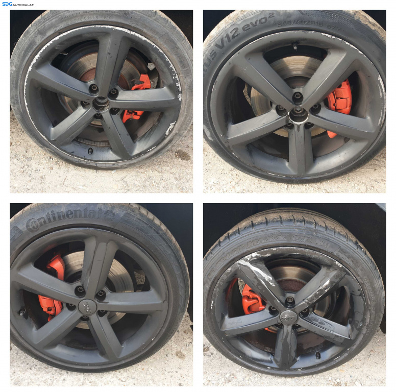 Set 4 Jante Roti Aliaj 245 40 18 R18 ZR18 5x112 Audi A6 C5 1998 - 2005 [K1915]