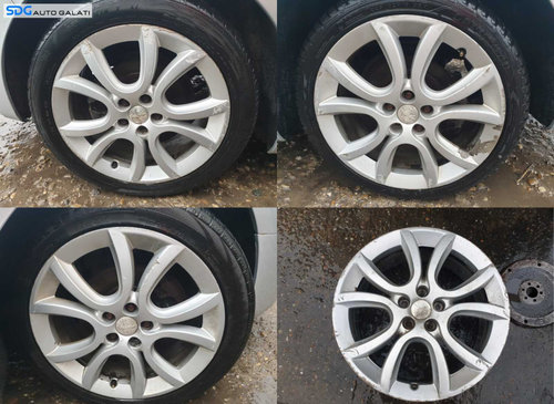 Set 4 Jante Roti Aliaj 5x108 235 45 18 R18 Peugeot 607 2000 - 2010 Cod 9671401880
