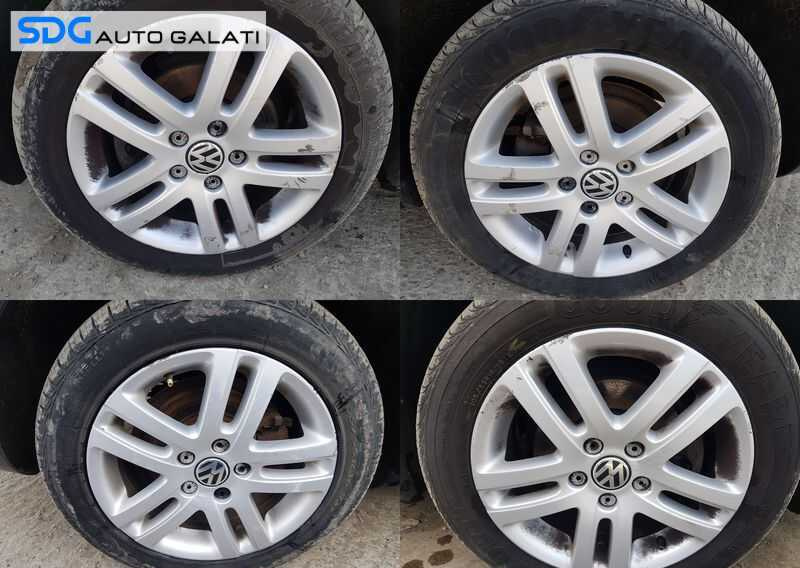 Set 4 Jante Roti Aliaj 5x112 205 60 R16 Skoda Octavia 2 2004 - 2013