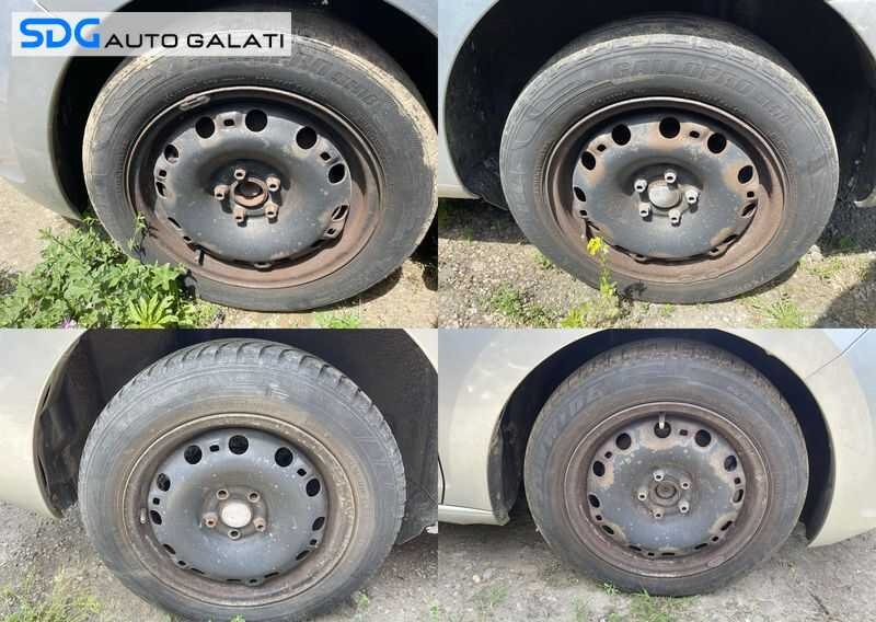 Set 4 Jante Roti Tabla 185 60 15 R15 Skoda Rapid 2012 - 2017