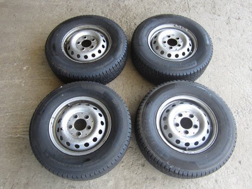 SET 4 JANTE TABLA R15 CU ANVELOPE WESTLAKE M+S MERCEDES-BENZ SPRINTER 311 W903 FAB. 1999-2007 ⭐⭐...