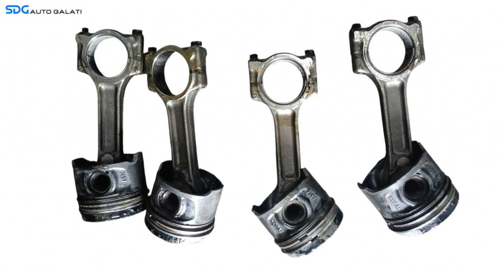 Set 4 Pistoane Complete cu Biela Renault Megane 2 1.5 DCI K9K732 2002 - 2008 [M8358]