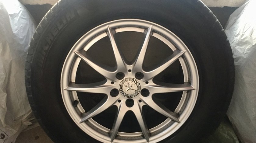 Set 4 roti Mercedes-Benz R17 cu Anvelope Michelin 235/65 R17 104H M+S