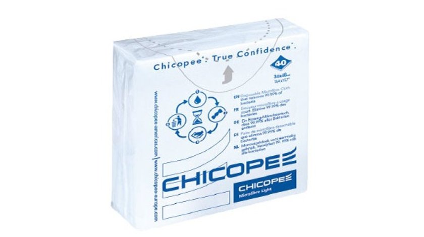 SET 40 LAVETE CHICOPEE MICROFIBRE LIGHT 34X40CM CHICOPEE HK74735 (GALBEN) <br>