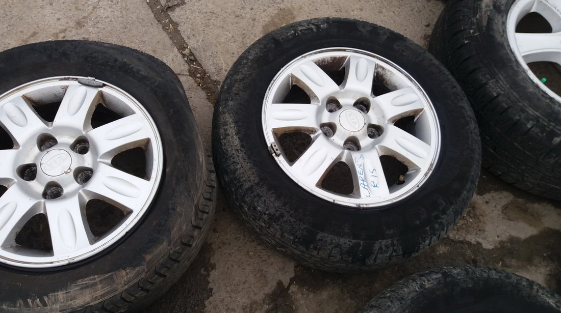 Set 421 - Jante aliaj Kia Carens, R15, 5 x 114.3 - cod HYU-4A-14