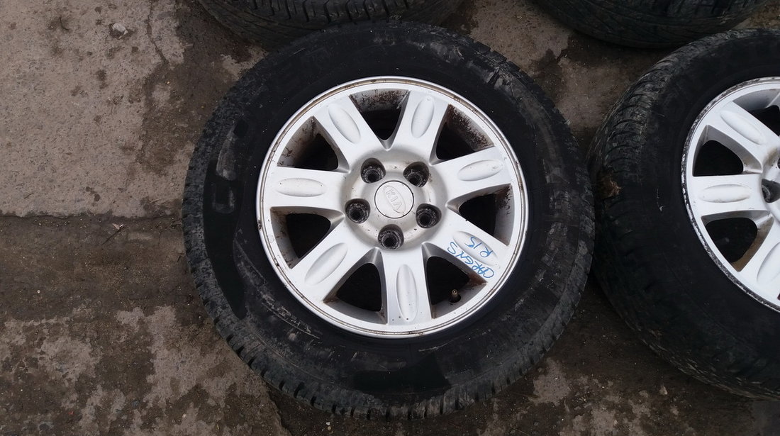 Set 421 - Jante aliaj Kia Carens, R15, 5 x 114.3 - cod HYU-4A-14