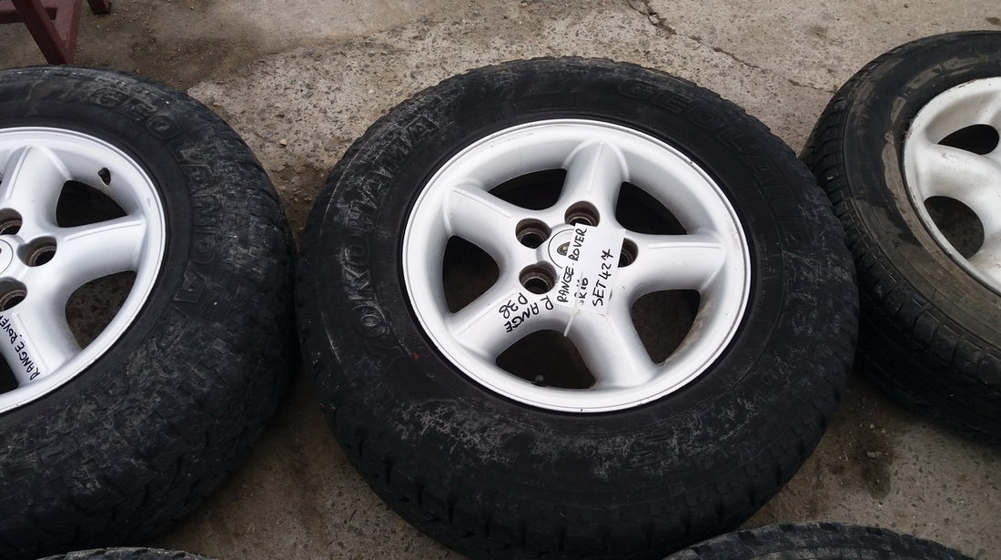 Set 427 - Jante aliaj Range Rover P38, R16, 5 x 120 - cod LRO-4A-10