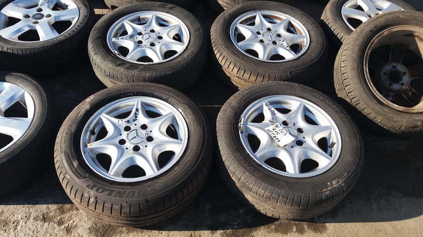Set 429 - Jante aliaj Mercedes C-Class W203, R15, 5 x 112 - cod MER-4A-33