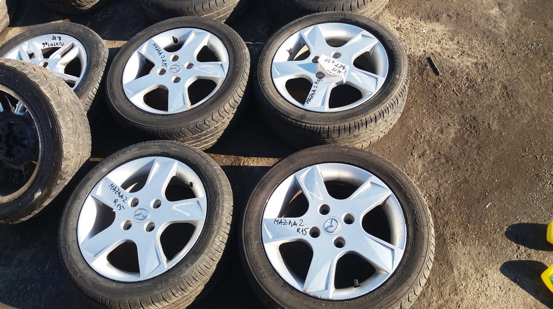 Set 435 - Jante aliaj Mazda 2, R15, 4 x 108 - cod MAZ-4A-6