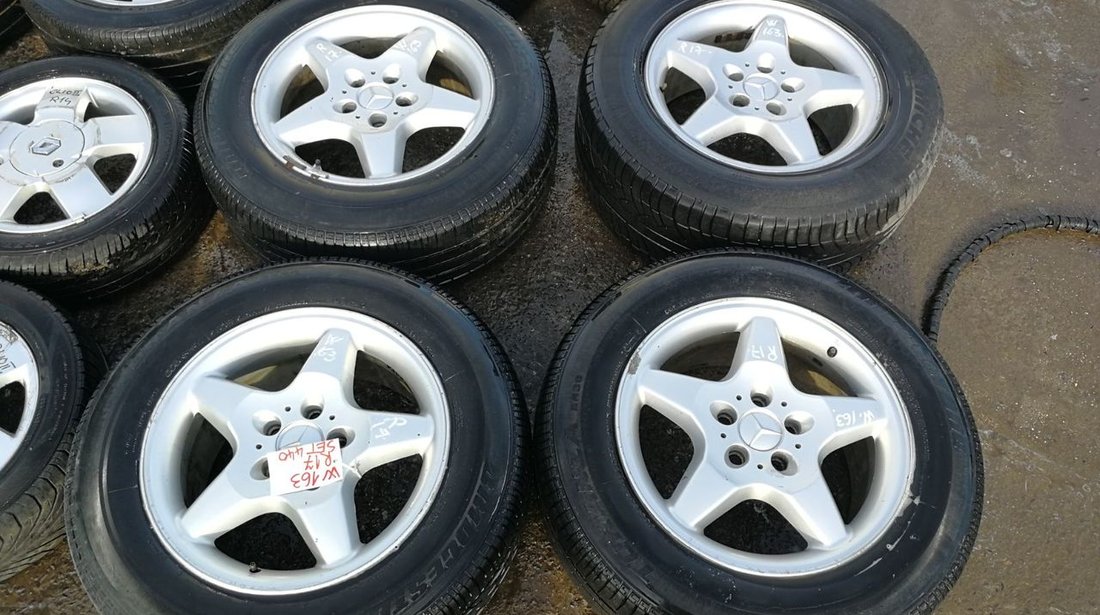 Set 440 - Jante aliaj Mercedes Benz ML M-Class W163, R17, 5 x 112 - cod MER-4A-35