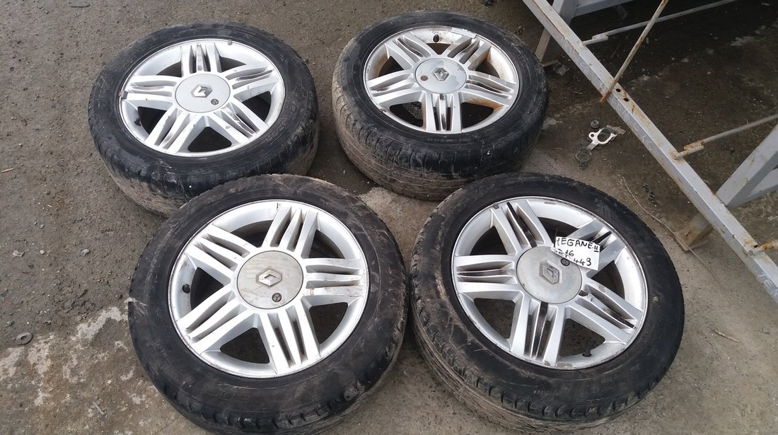 Set 443 - Jante aliaj RENAULT MEGANE 2, R16, 4 X100 - cod REN-4A-48